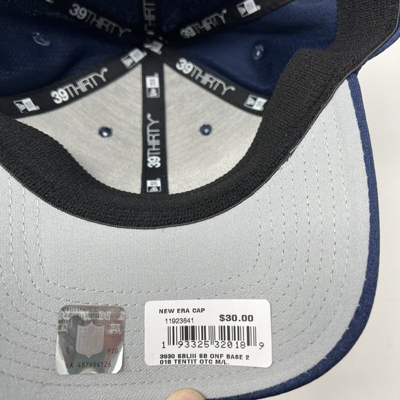 Tennessee Titans NFL NEW ERA 39Thirty M/L Stretch Fit Hat Cap NEW NWT - Picture 5 of 6